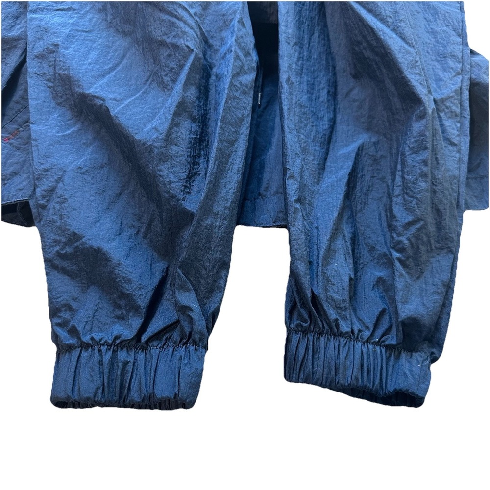 Vtg 90s Moving Comfort Windbreaker Jacket LG Full Zip Drawstring Waist - Picture 16 of 16